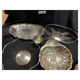Misc. lot of silver plated items