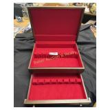 Vintage EMPTY Silver Chest, excellent condition