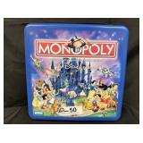 Disney Monopoly in tin