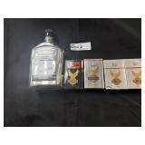 EMPTY Gentleman's Jack Silver Pint & 4 Packs of