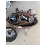 Misc. lot  Shop patio, grill, exercize equip