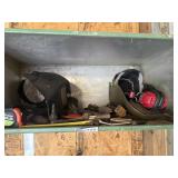 Welding SheIds, Ear Protectors -Contents Cabinet