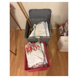 2 Totes of Linens