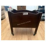 Vintage Ethan Allen Magazine Rack