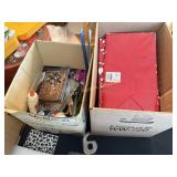 Office supplies, children's books, markers etc.