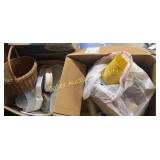 2 boxes of Plastic Ware