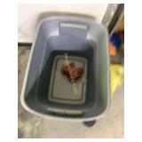2 Plastic Totes
