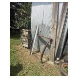 Scrap in Front of Older Barn