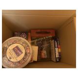 Box of Puzzles & books