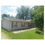 4 BED, 2 BATH MANFACTURED HOME W/ 22X30 POLE BARN