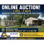 4 BED, 2 BATH MANFACTURED HOME WITH 22X30 POLE BARN