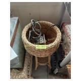 Wicker Flower Pot