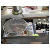 Tray, Coke, Basket with lid