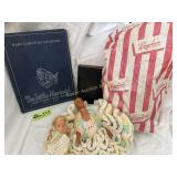 Misc. lot including 2 vintage Barbie/Ken dolls