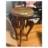 Vintage wooden plant stand