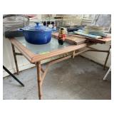 Glass Patio Table