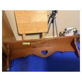 Wooden shelf