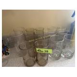 Princess House Heritage glass & Holly glasses