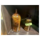 Clorox jar & medicine bottle