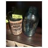 Mississippi Mud & Blue Ball jar