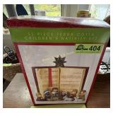 11 piece Terra Cotta Nativity Set