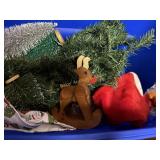 Tote of Pine tree decor for villages and other
