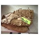 Rawhide baseball glove