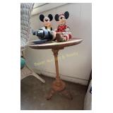 Small table with Disney banks