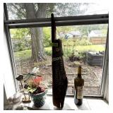 Items in Windows - Wood, Flower Pot, misc