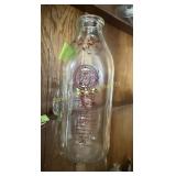 Vermont County Egg nog glass container