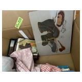 Misc. bocx lot of Material, note/greeting cards et