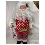Baking Santa approx  2 foot tall