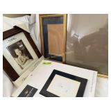 Lot of assorted size photo frames