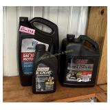 Misc. oils, chain oil, approx 3/4 full