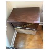 MCM wooden Stereophonic console cabinet