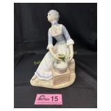 Vintage Spanish procelain figurine by Llardo