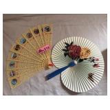 2- old vintage fans