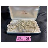 Estate double strand pearl necklace