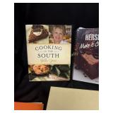 Lot of Cookbooks - Herseys, Cooking in the South