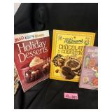 Lot of Cookbooks - Whitman Chocolate, James Riley