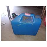 Blue 5 gallon Kerosene can