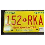 New Mexico License plate