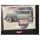 1932 Cadillac Classic Car Art Print