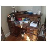 Wooden Roll top desk
