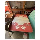 Vintage Alum. table