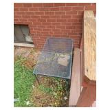 Metal Outdoor patio table