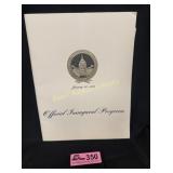 1969 Presidential Inaugural Program & Portrait