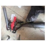 Electric lawn blower