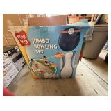 Jumbo lawn bowling set