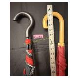 Pair of large umbrellas  1pprox 35" tall